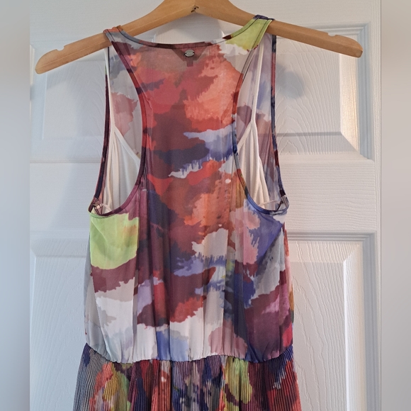 ☀️ Guess Kaleido High Low Dress M - Picture 5 of 7